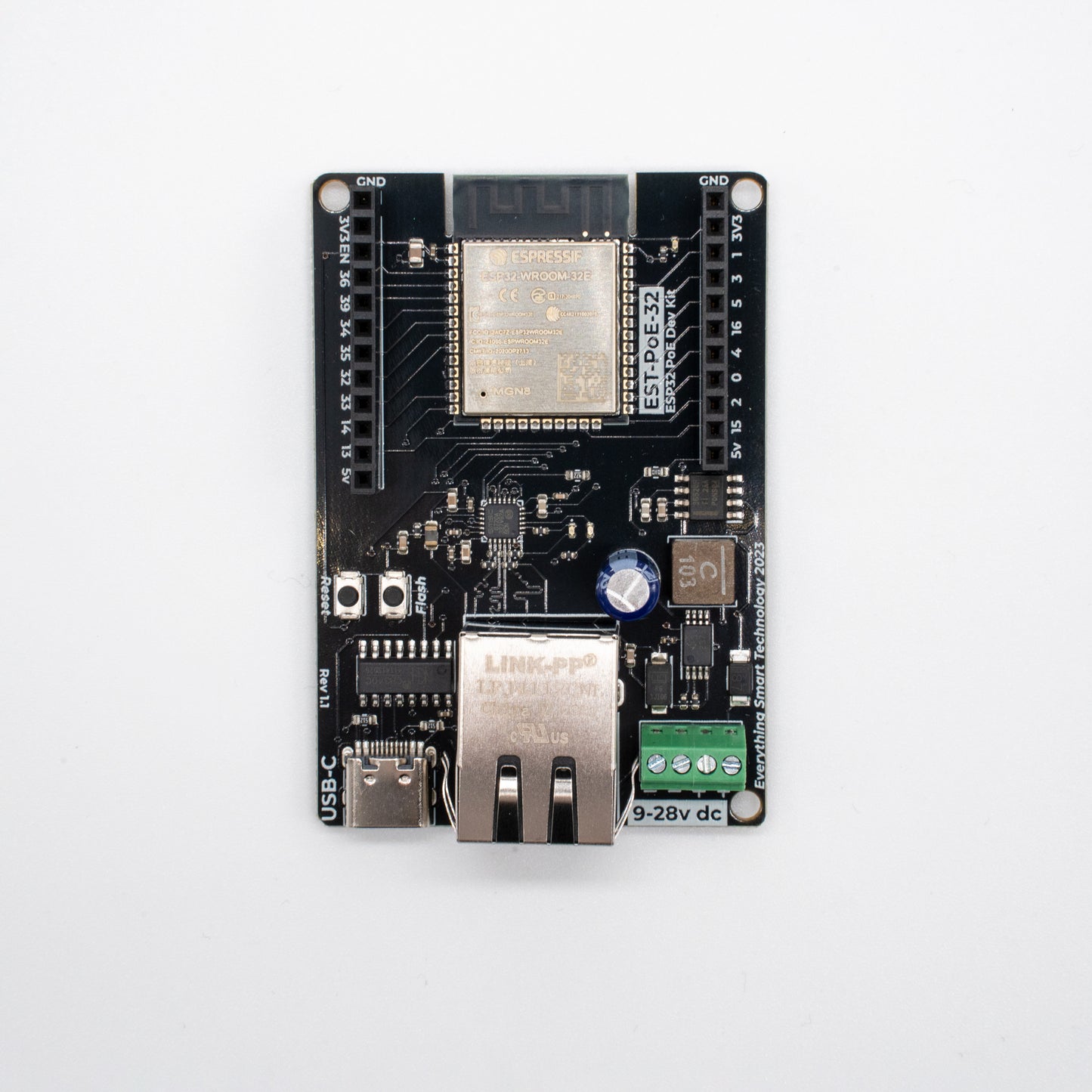 EST-PoE-32 - ESP32 PoE Development Kit