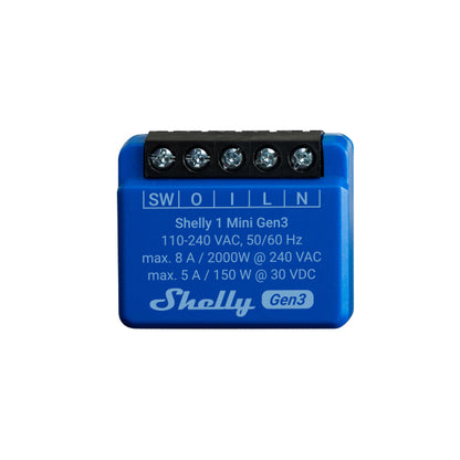 Shelly 1 Mini Gen3