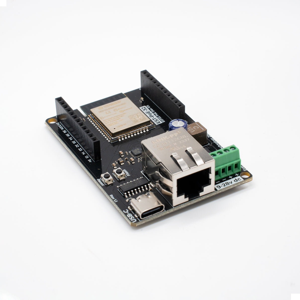 Est poe 32 esp32 poe development kit everything smart technology