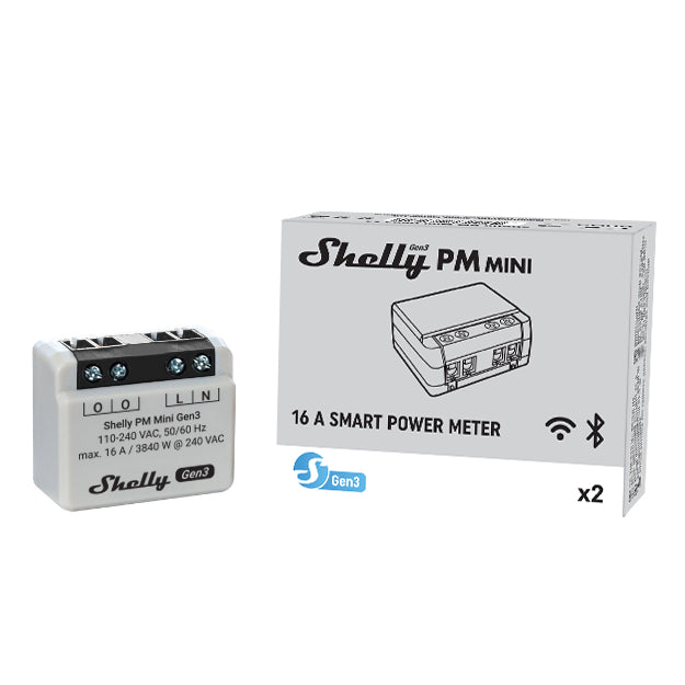 Shelly PM Mini Gen3 Smart Power Meter