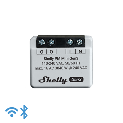 Shelly PM Mini Gen3 Smart Power Meter