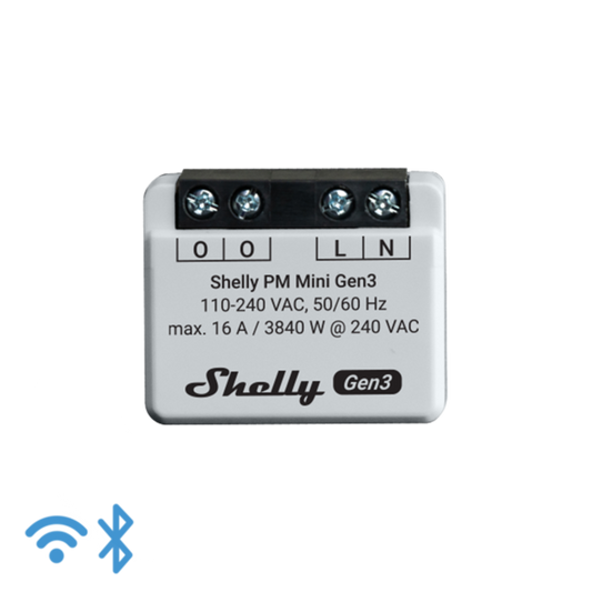 Shelly PM Mini Gen3 Smart Power Meter